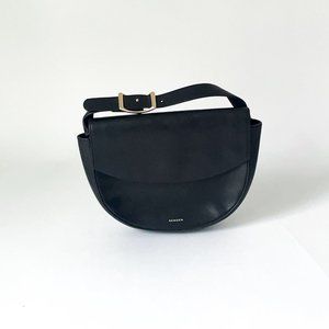Skagen Black Leather Clutch